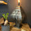 Miniature : lampe en métal design vue de face