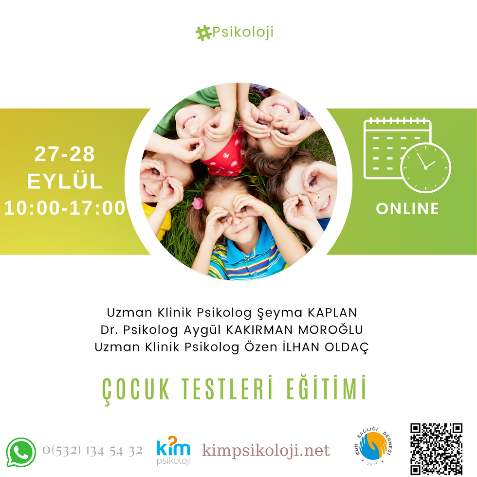 ÇOCUK TESTLERİ EĞİTİMİ (4)
