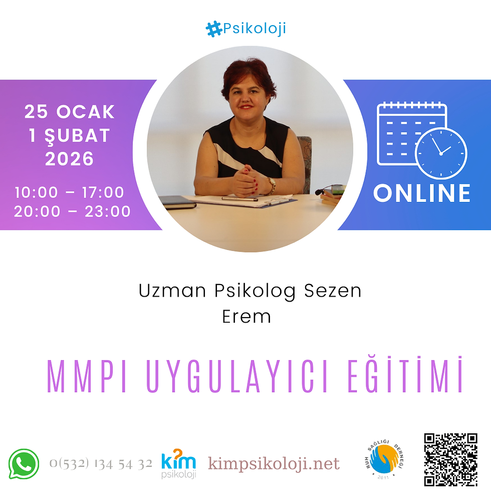MMPI UYGULAYICI EĞİTİMİ (5)