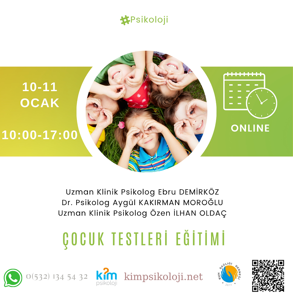 ÇOCUK TESTLERİ EĞİTİMİ (6)