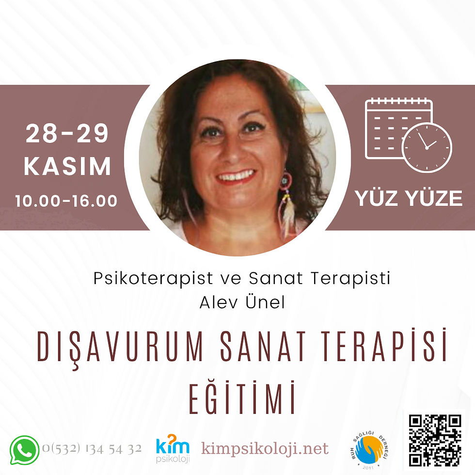 DIŞAVURUM SANAT TERAPİSİ EĞİTİMİ