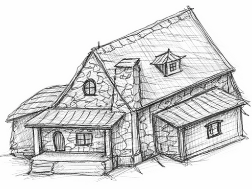 A Cabin That Begins With Once Upon a Time