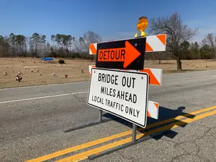 Main Spartanburg Road Closed for a Year, See Why