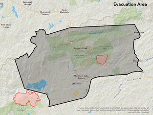 Mandatory Evacuation Streets