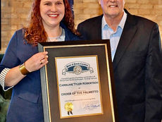 The Order of the Palmetto has been bestowed on the CEO of Greer Relief