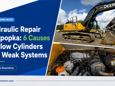Hydraulic Mechanic in Orlando: How to Diagnose Leaks and Low Power