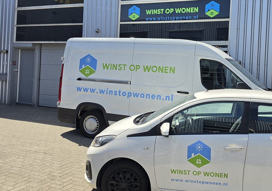 Bedrijfspand winst op wonen met voertuigen in Harderwijk