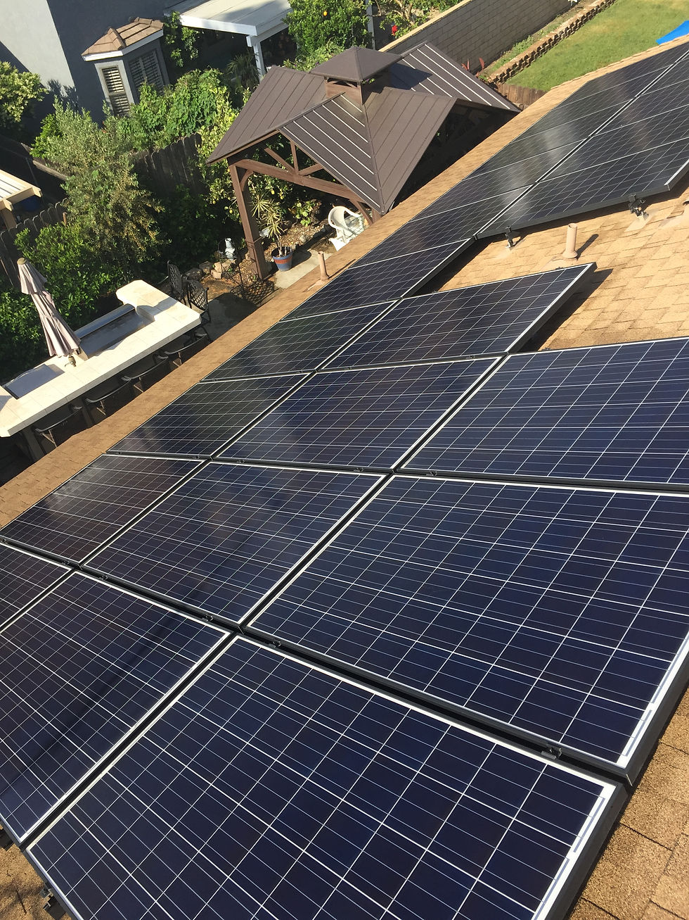 Commerical and Residentai Solar Pane Cleaning Service