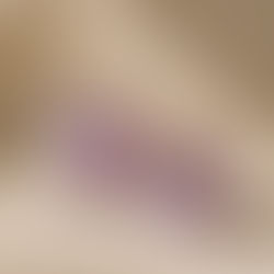 Two purple amethyst crystals on a beige surface, lit by soft sunlight with dried flowers and gentle shadows.