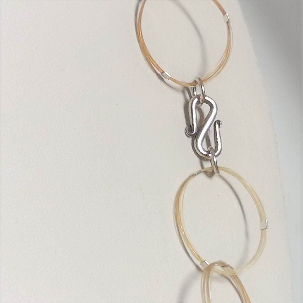 Thumbnail: Horse hair chain necklace