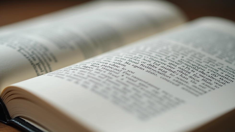 Close-up view of a book's copyright page showing edition information