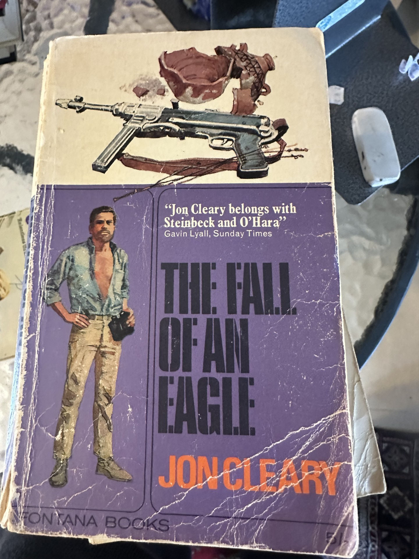 The fall of an eagle