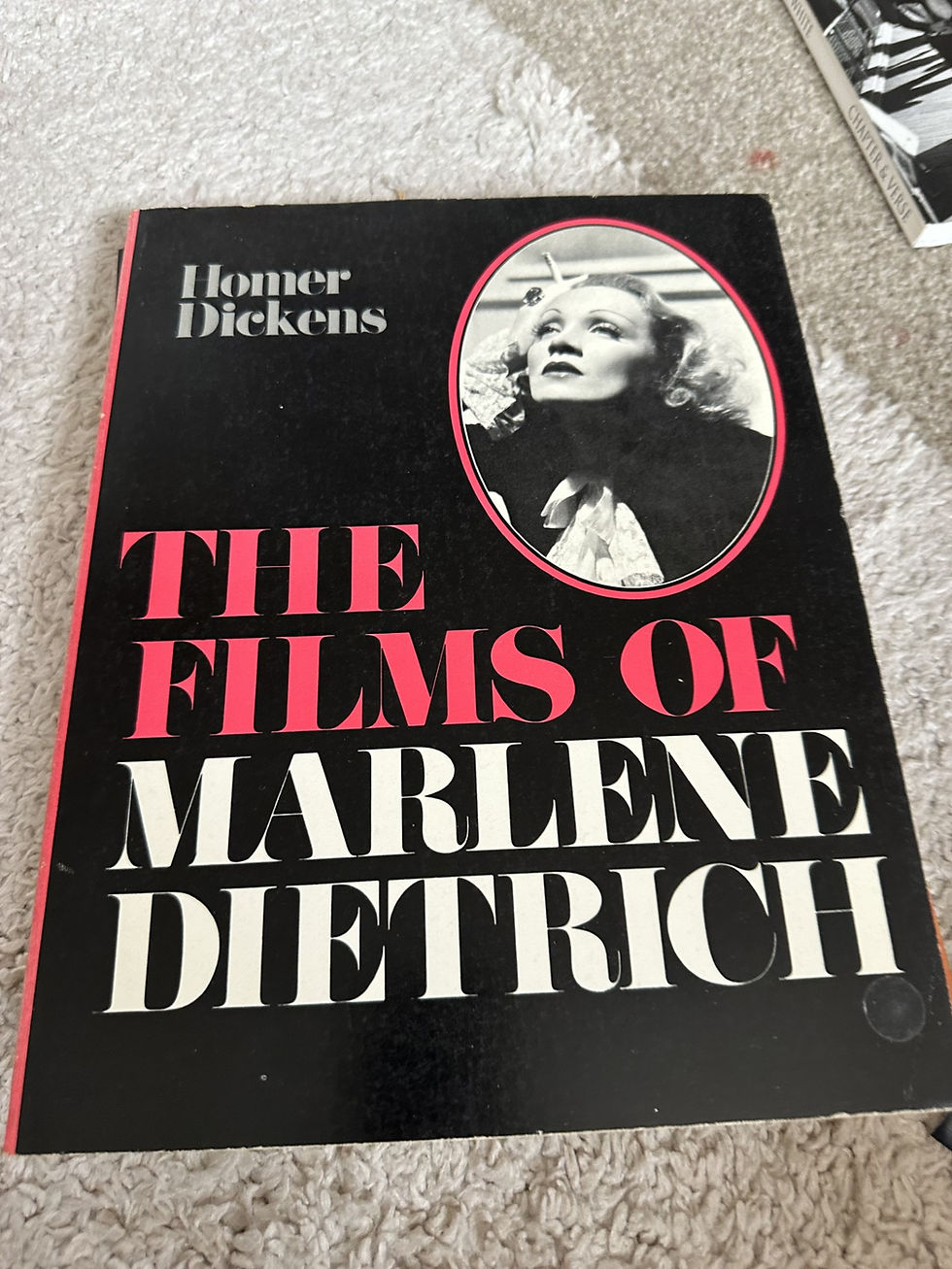 Thumbnail: THE FILMS OF MARLENE DIETRICH.