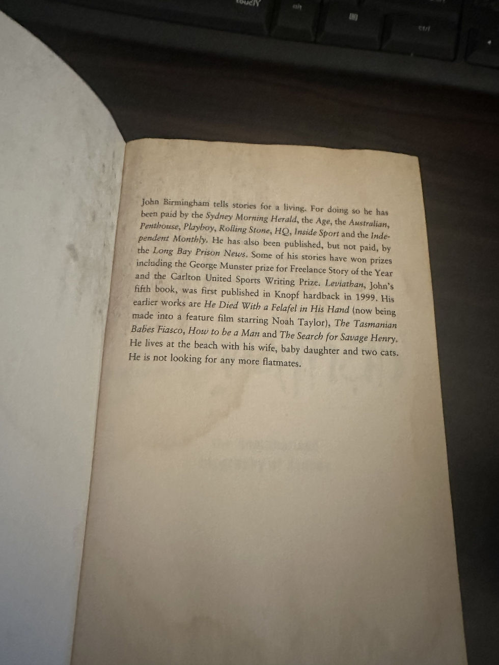 Thumbnail: Leviathan-John Birmingham