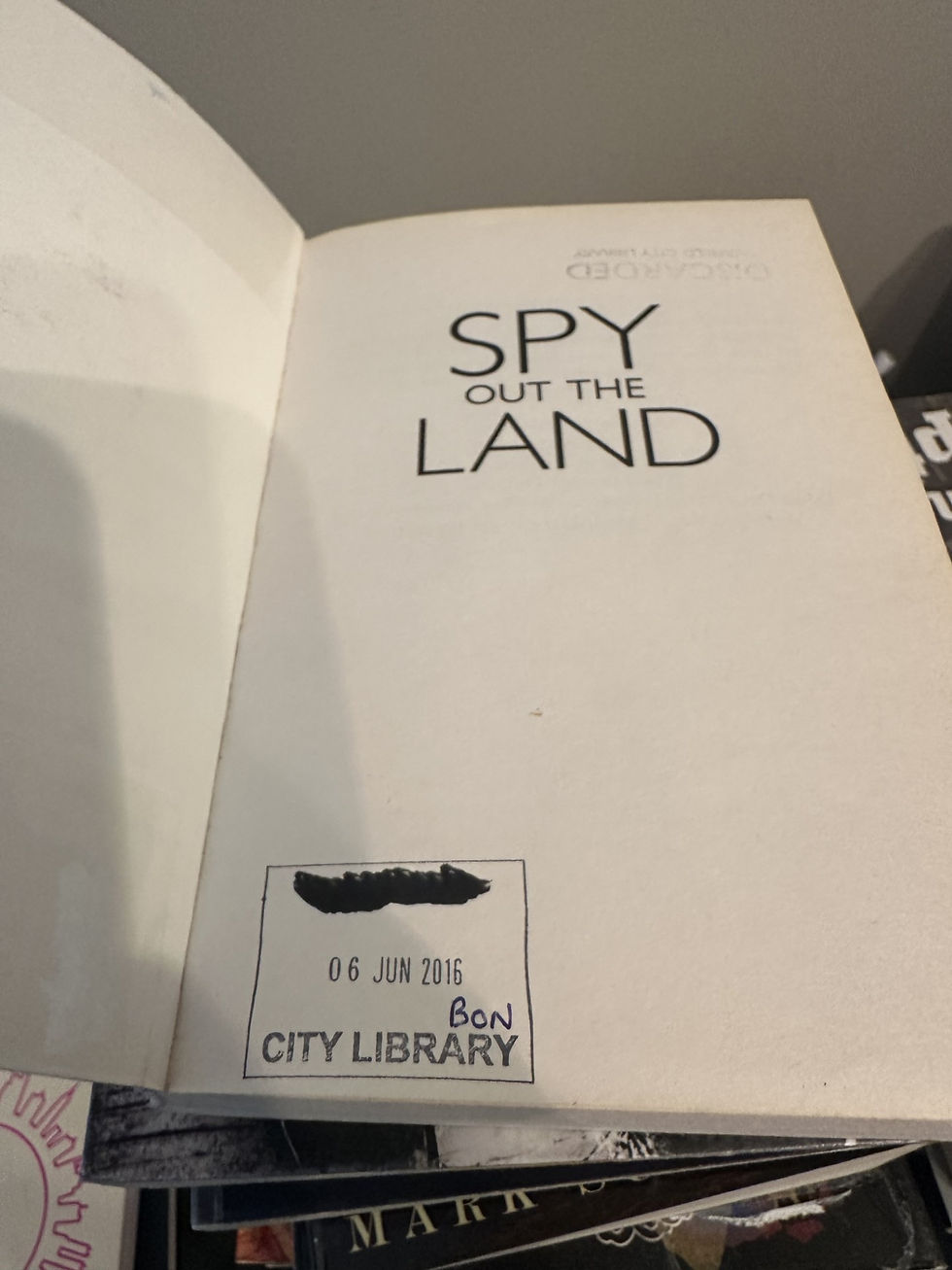 Thumbnail: Spy out the Land Jeremy Duns