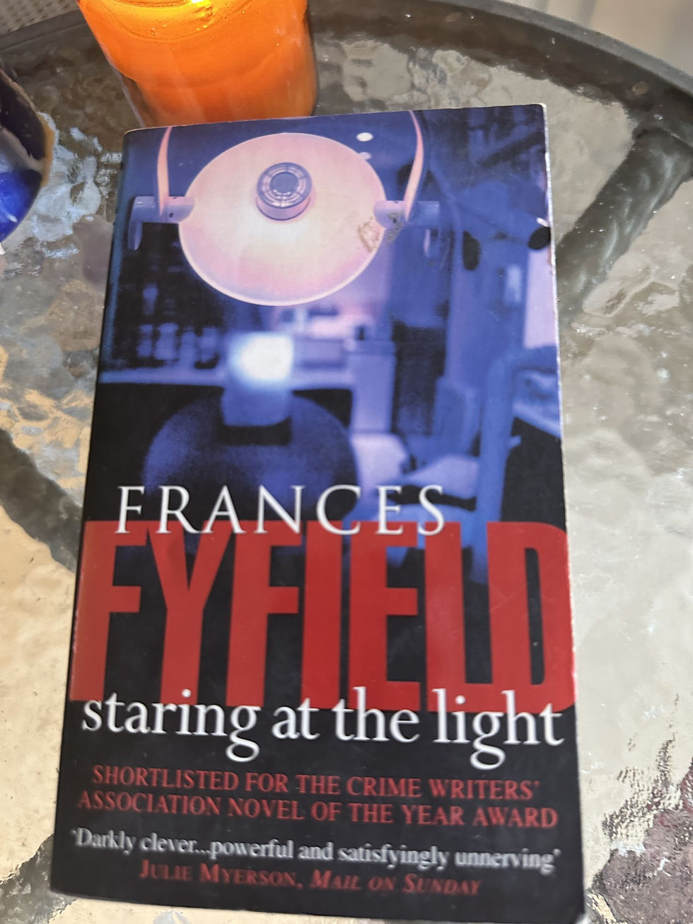 Thumbnail: Staring at the Light - Frances Fyfield