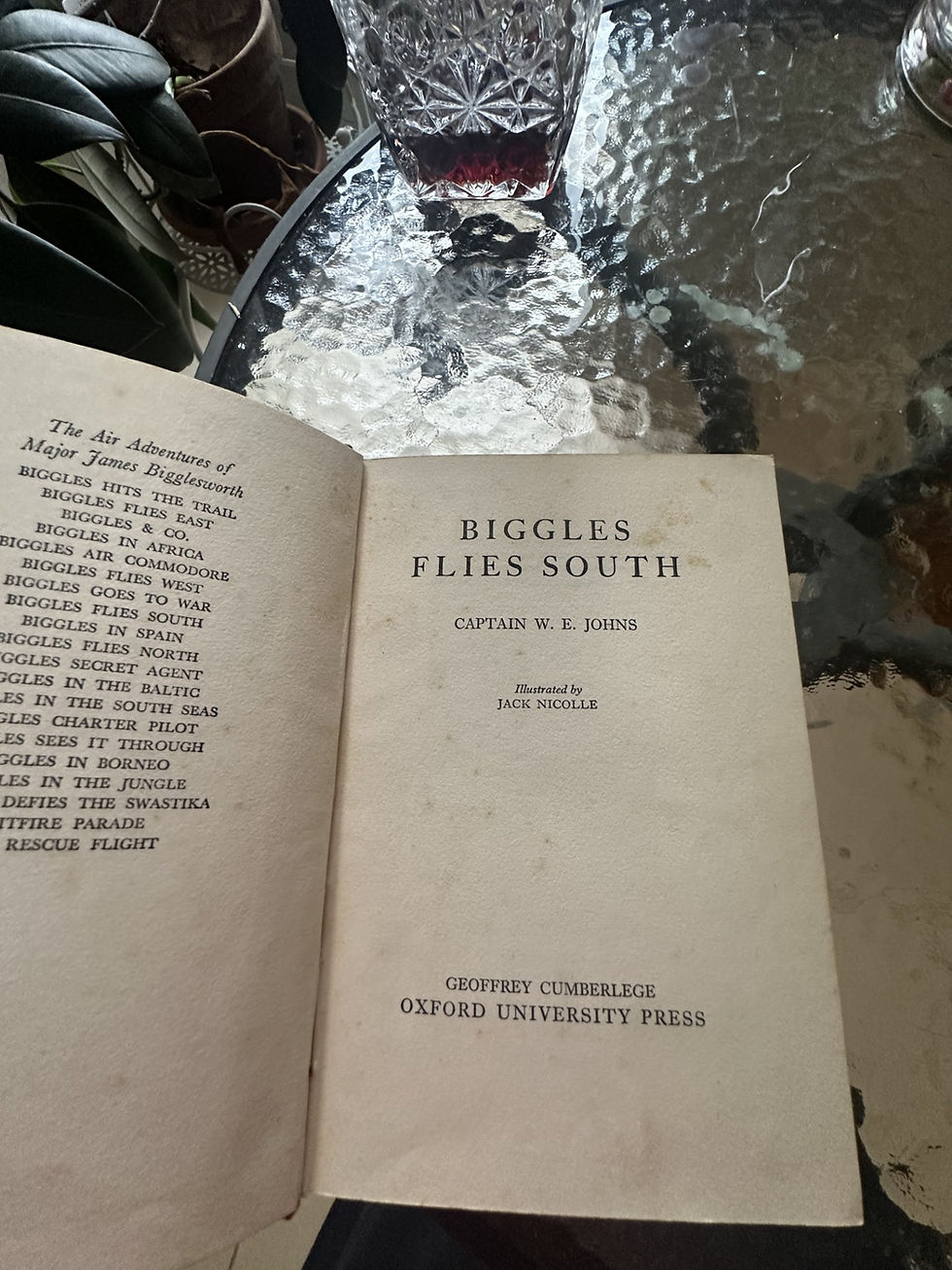 Thumbnail: Biggles flies south 1949 EDITION