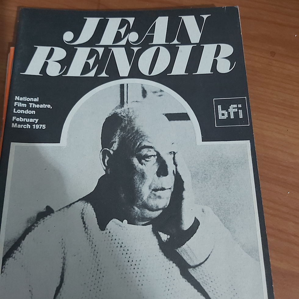 Jean Renoir 1975-Vintage Program