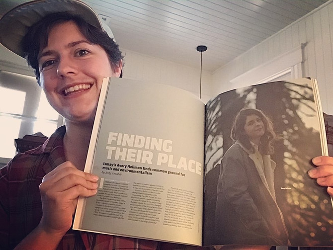 Ismay in the print edition of No Depression!