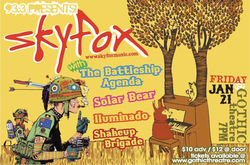 Sky Fox Concert Poster & Flyer