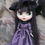 Thumbnail: Violet Glam Witch Dress & Velvet Hat