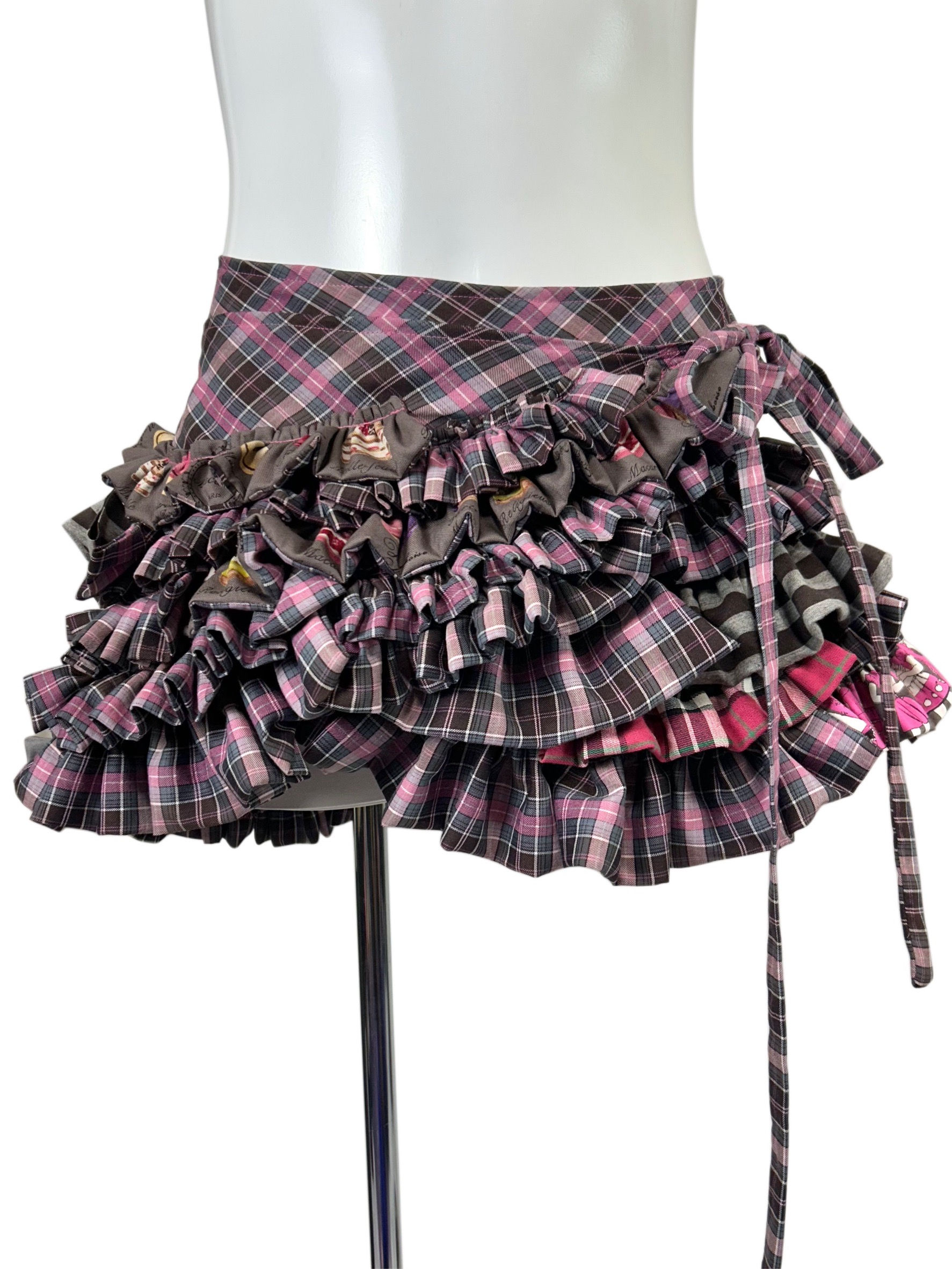 【SYNAPSE】SUPER FRILL WRAP SKIRT