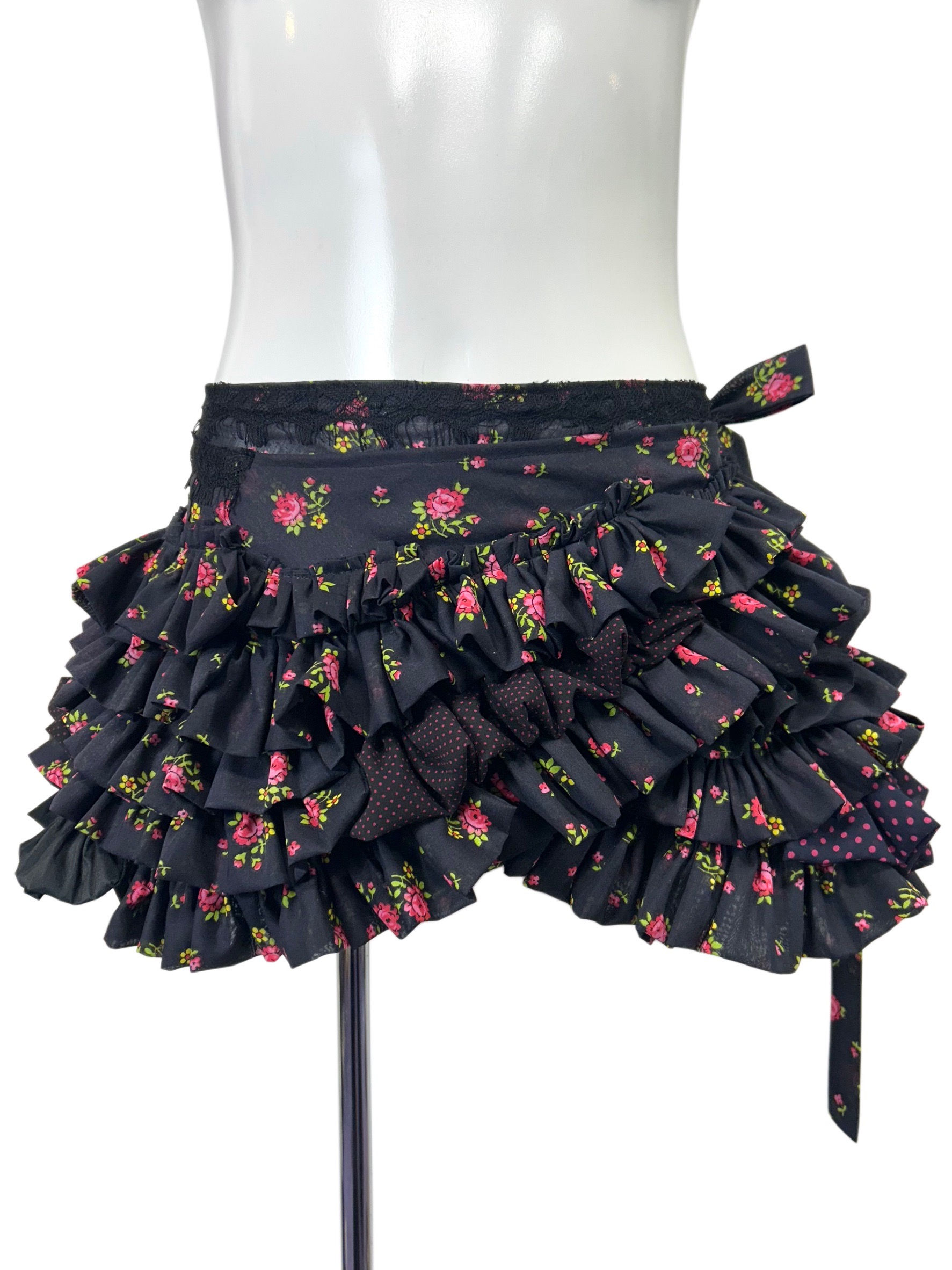 【SYNAPSE】SUPER FRILL WRAP SKIRT