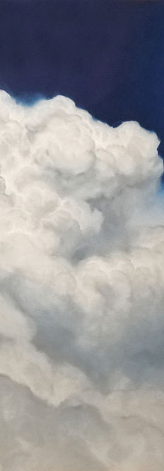 Cloud painting by artist Pavel Hafizov