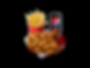 10 Hot Wings + Fries + Soft Drink