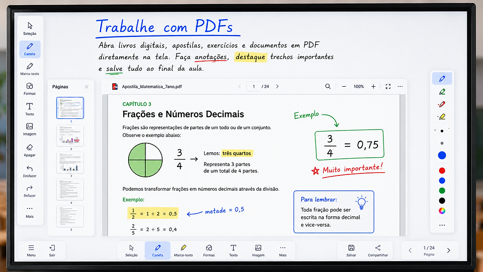 trabalhe com pdf