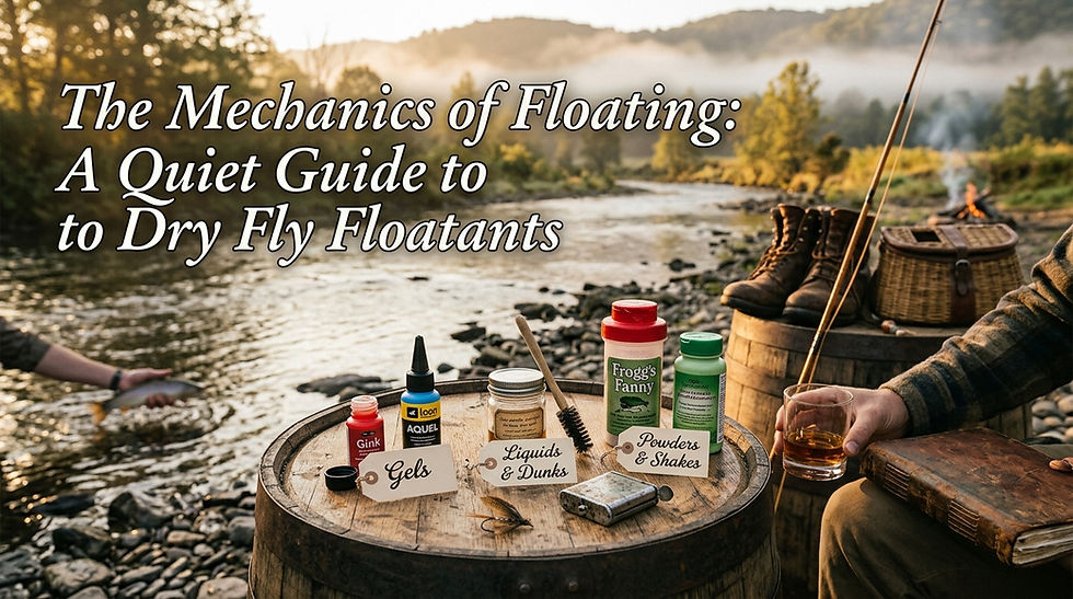 A wet dry fly is a broken promise. Learn how to use dry fly floatants, gels, and powders to keep your line high and dry on the water.