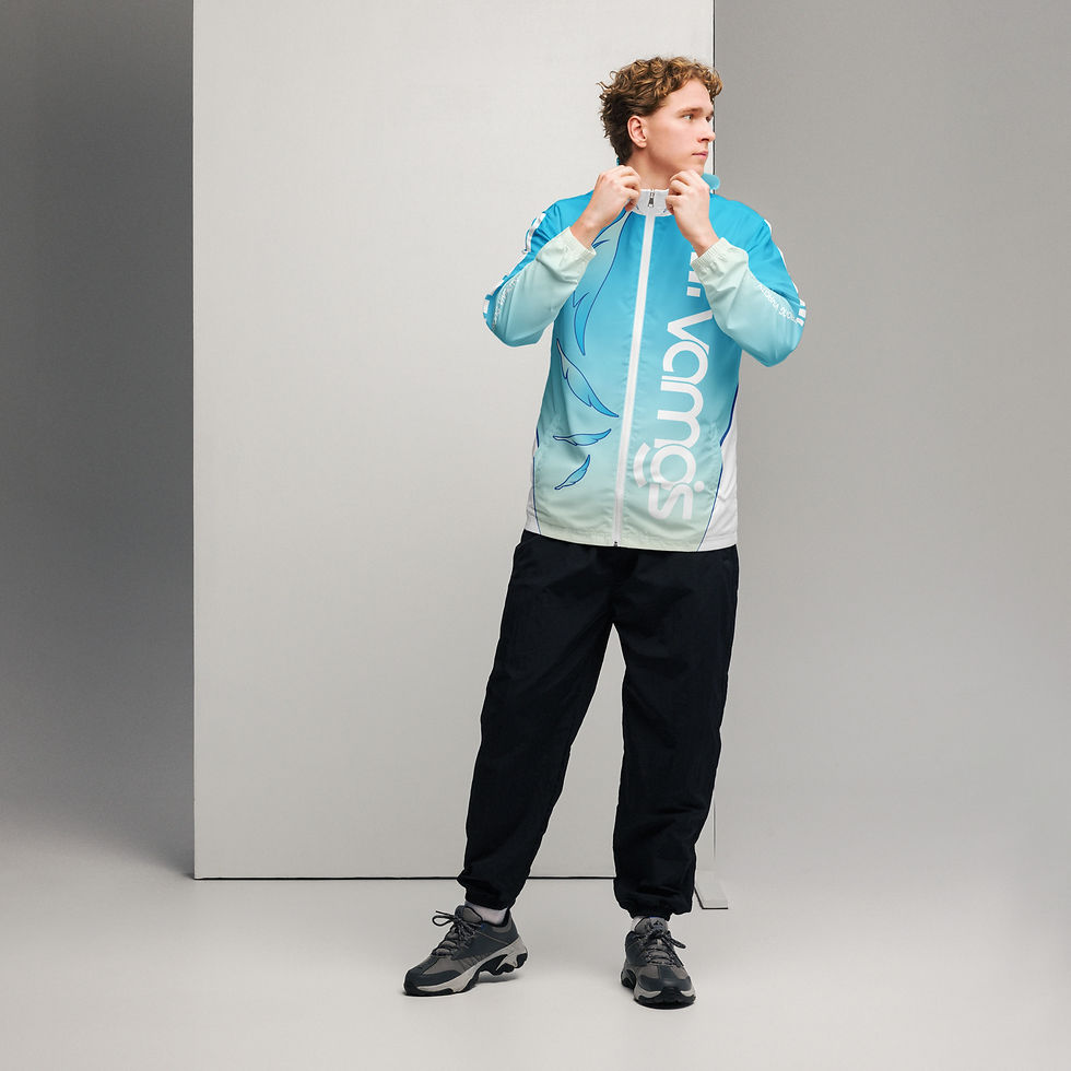 Miniature : Blue eyes windbreaker