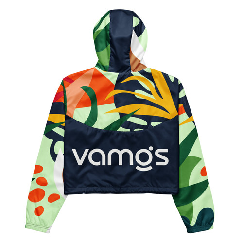 Floral windbreaker | vamosparis