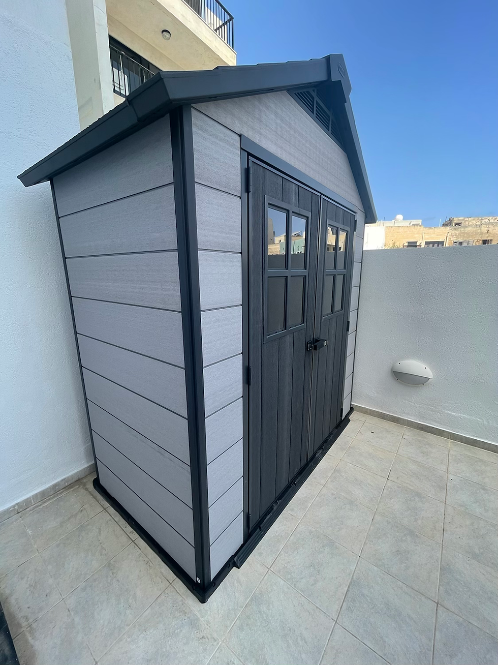 Thumbnail: Keter Oakland 7ft 5" x 4ft (2.1 x 1.2m) Shed