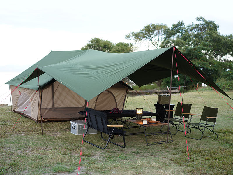 ภาพขนาดย่อ: DOD EI Tent ( เออิ เต็นท์ )สีเขียว