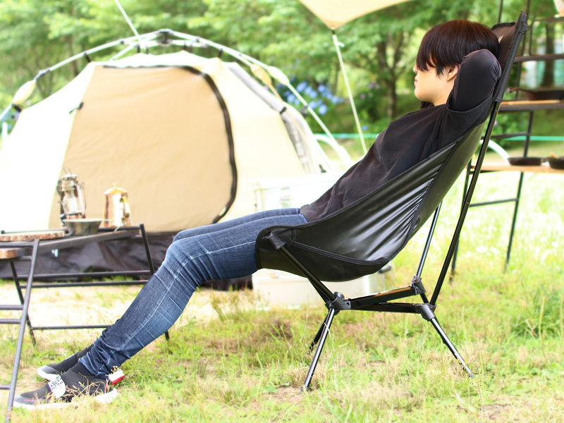 ภาพขนาดย่อ: DOD HIGH BACK COMPACT CHAIR BLACK