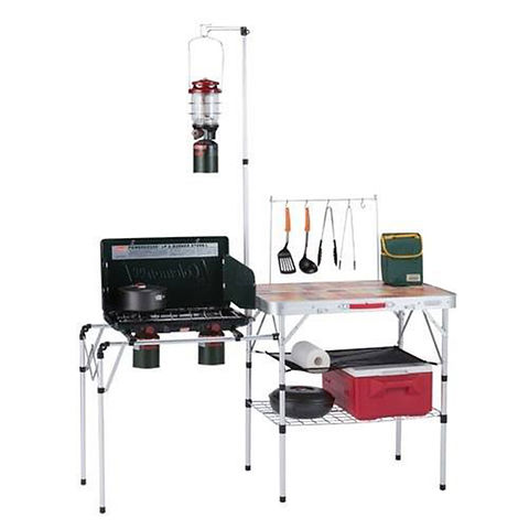 テーブル・チェア・ハンモック Coleman ALL-IN-ONE KITCHEN TABLE COLEMAN All In 1 Kitchen Table | PROCAMPING THAILAND