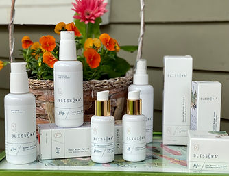 A close up of some beauty offerings
