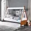 Thumbnail: Loreen Wooden Tent Twin Bed