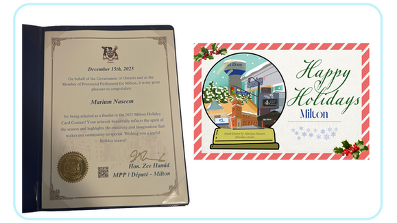 Town of Milton Christmas Card Design Competition