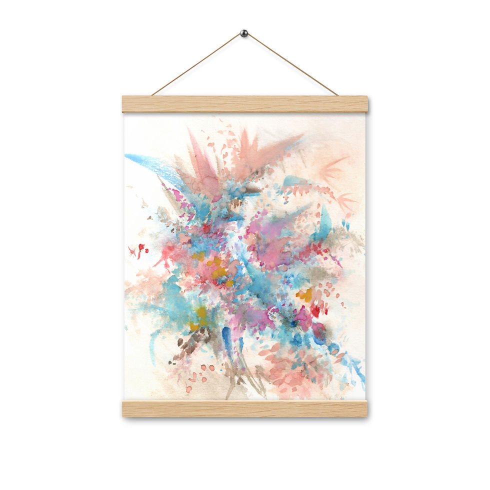 Thumbnail: The Bloom - Poster with hangers