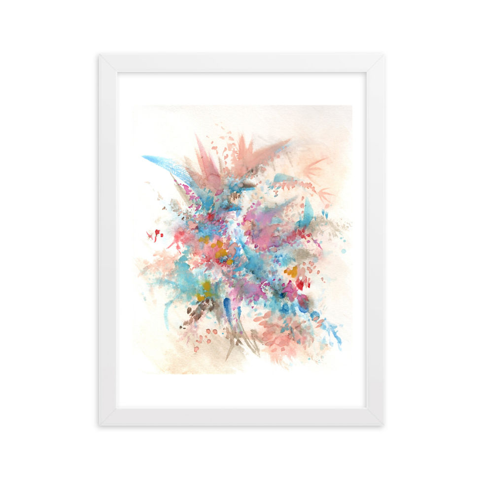 Thumbnail: The Bloom - Framed matte paper poster