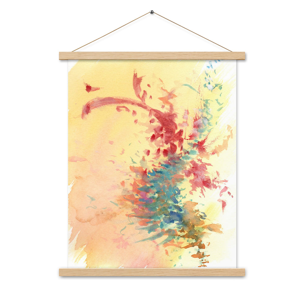 Thumbnail: The Seahorse - Poster with hangers