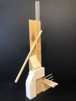 Timber and Plaster Hybrid Model