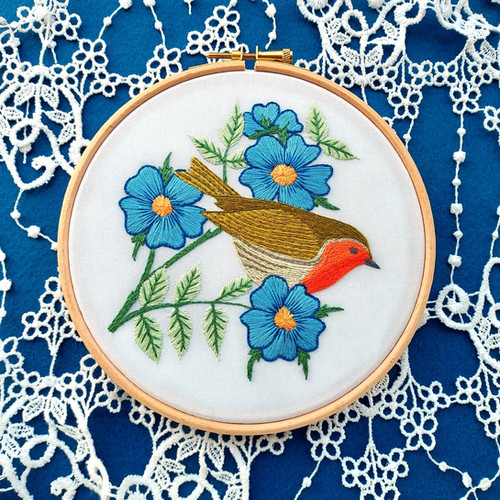 Ensemble à broderie fine - rouge main image 1