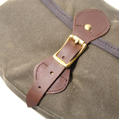 FROST RIVER Medium Shell Bag Field Tan Pereffs