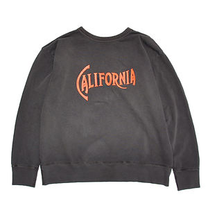 MIXTA Crew Neck Sweat California Vintage Black