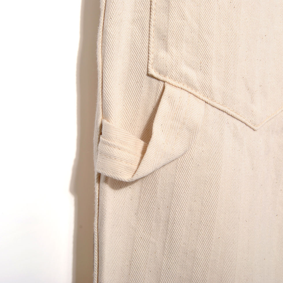 Thumbnail: FOB FACTORY HBT Painter Pants Ecru