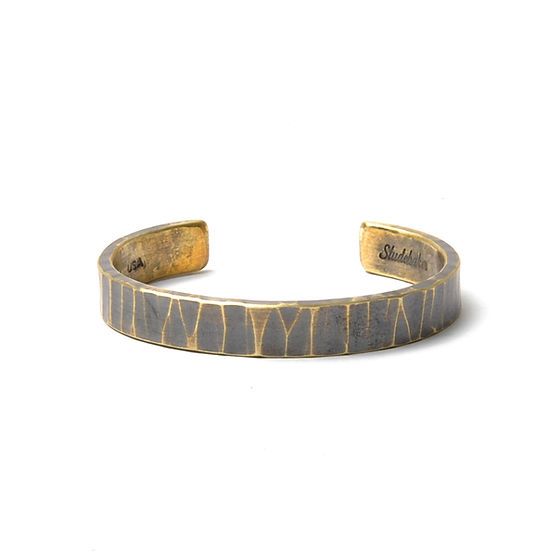 STUDEBAKER METALS Bessemer Cuff Work Patina Brass | Pereffs