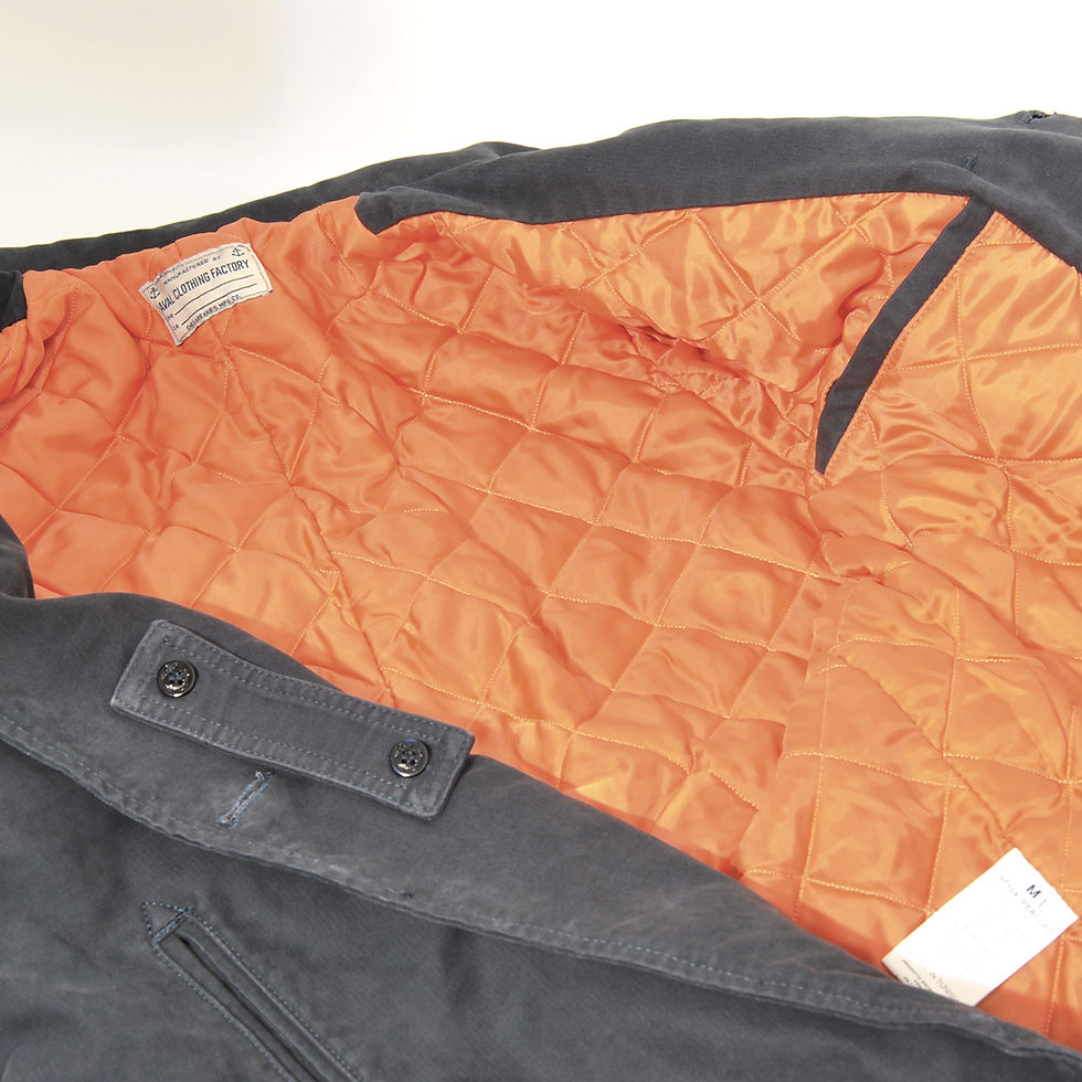 Thumbnail: CHESAPEAK'S Peacoat Jungle Cloth Navy